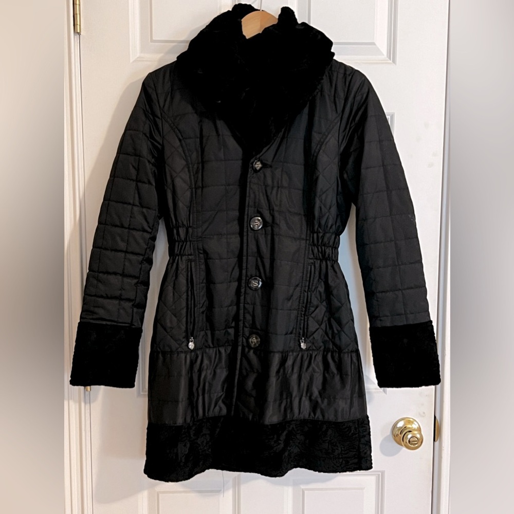 Reversible winter coat
